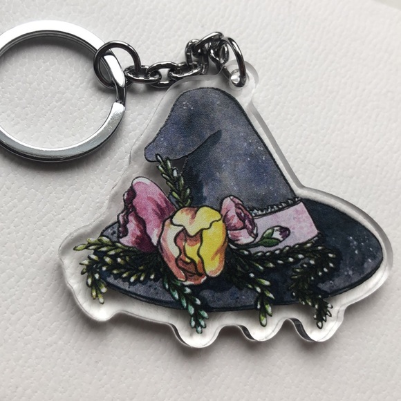 Witch Hat Keychain - Picture 2 of 2